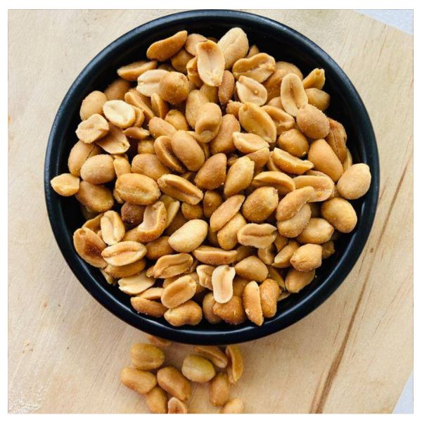 Split blanched roasted peanut kernels