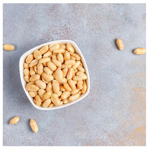 Whole blanched roasted peanut kernels 